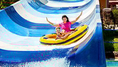 Camping avec parc aquatique