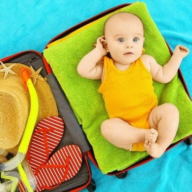 8 destinations idéales pour voyager avec bébé