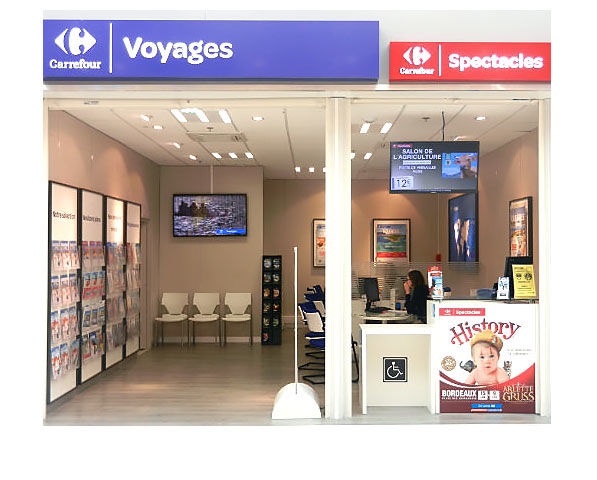 carrefour voyages agence