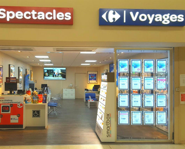 agence carrefour voyage flins