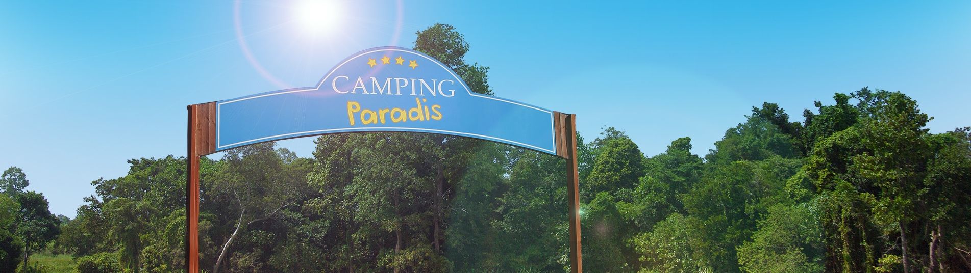 Accueil camping Paradis