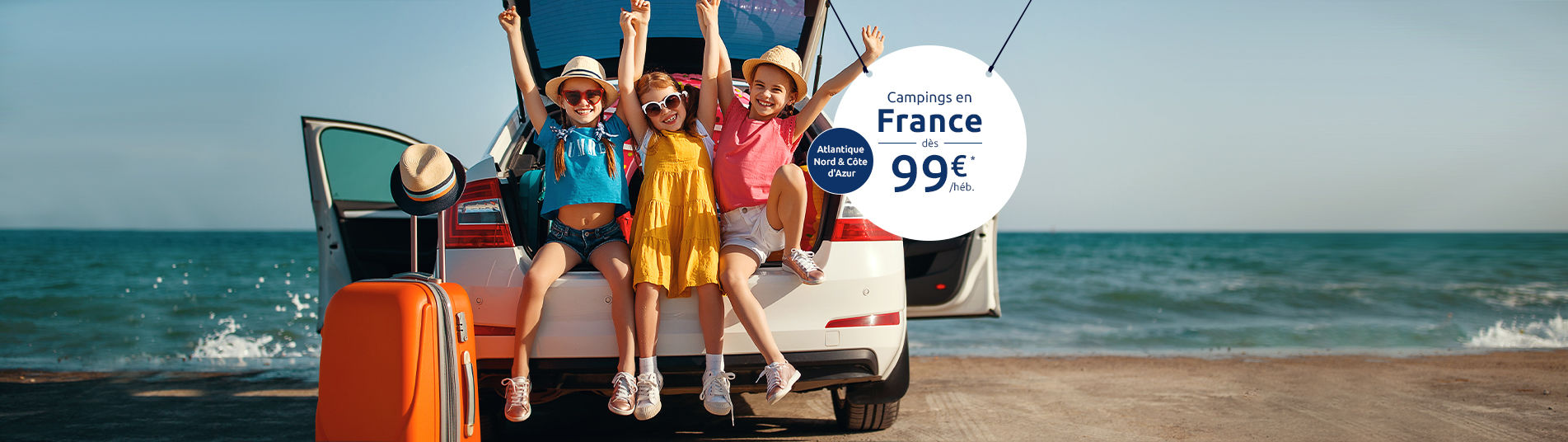 Enfants dans une voiture
