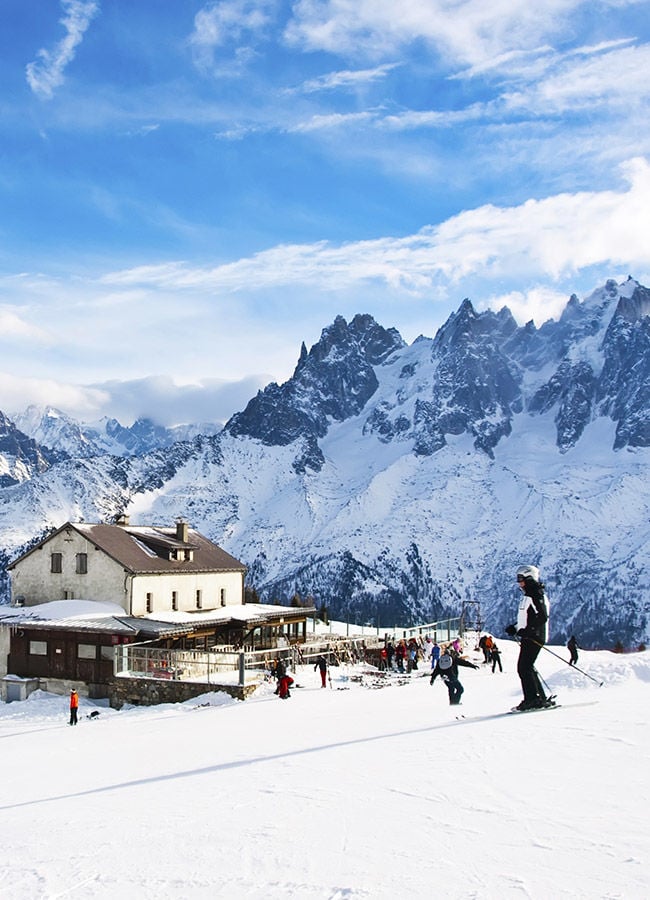 <h3>Stations de ski <br />avec neige garantie</h3>