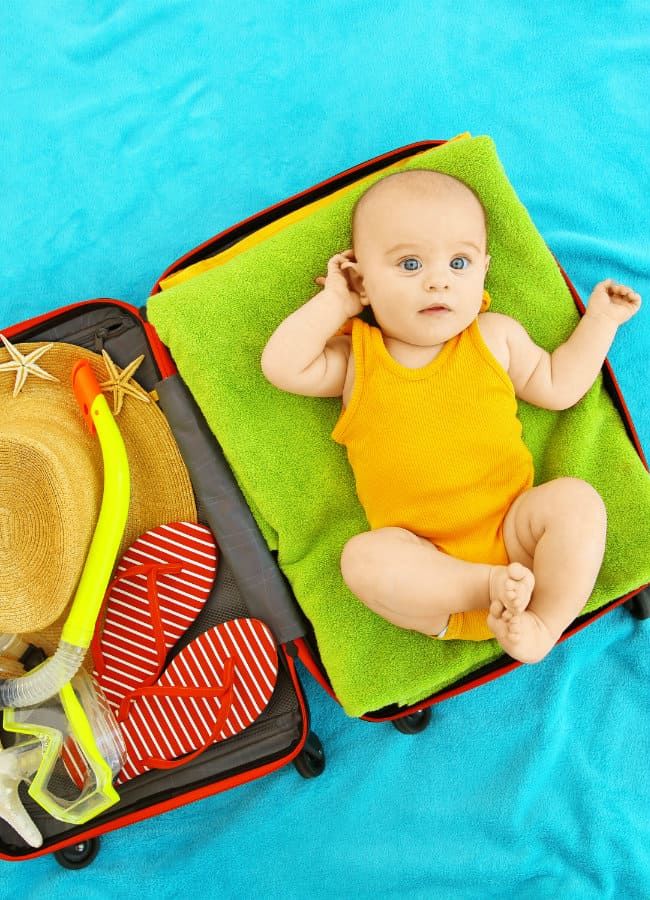 <h3>Les premières vacances <br />avec bébé</h3>