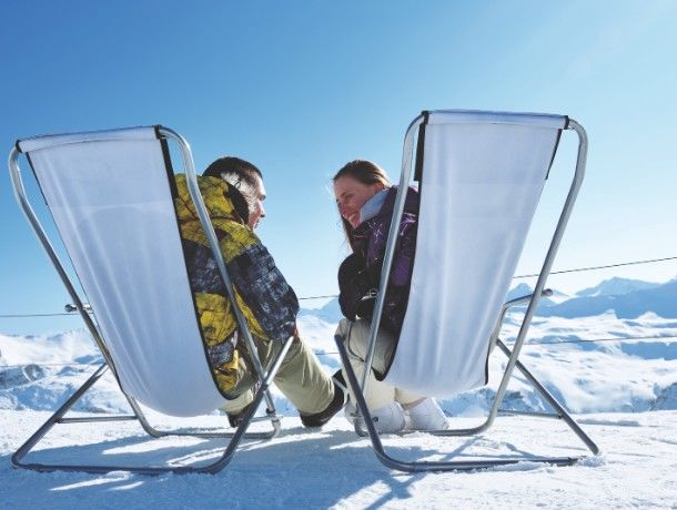 couple au ski