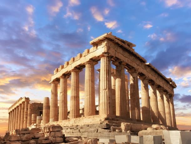 L'Acropole d'Athènes en Grèce